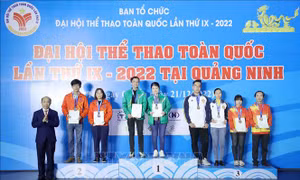 Đại hội Thể thao toàn quốc 2022: Hà Nội nhất toàn đoàn môn Cờ vua