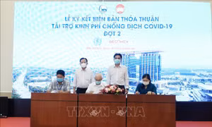 Hỗ trợ mua trang thiết bị phòng, chống dịch tại các KCN ở Bình Dương