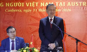 Tổng Bí thư, Chủ tịch nước Tô Lâm dự lễ khánh thành Nhà Việt Nam, gặp gỡ cộng đồng người Việt