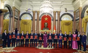 Quyền Chủ tịch nước trao quyết định bổ nhiệm Đại sứ Việt Nam tại nước ngoài