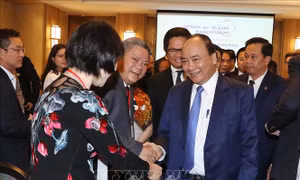 Thủ tướng Nguyễn Xuân Phúc dự Diễn đàn Doanh nghiệp Việt Nam-EU và Bỉ