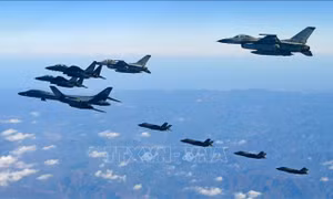 Mỹ chuyển giao 24 máy bay chiến đấu tàng hình F-35A cho Hàn Quốc