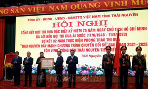 Thái Nguyên: Gắn phong trào thi đua yêu nước với thực hiện nhiệm vụ chính trị và phát triển kinh tế - xã hội