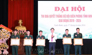Thi đua quyết thắng góp phần bảo vệ vững chắc chủ quyền lãnh thổ, an ninh biên giới quốc gia 