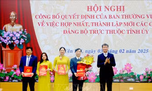 Các địa phương hợp nhất Ban Tuyên giáo và Ban Dân vận