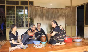 Nét văn hóa đặc trưng của người Jrai trong ngày Tết
