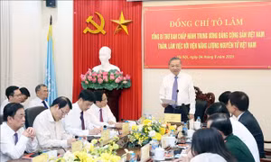 Tổng Bí thư Tô Lâm: Phát triển ứng dụng năng lượng nguyên tử phải là chiến lược lâu dài