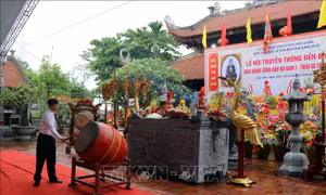 Khai hội truyền thống di tích quốc gia đặc biệt Đền Bia, Hải Dương