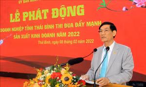 Doanh nghiệp tỉnh Thái Bình thi đua đẩy mạnh sản xuất, kinh doanh năm 2022