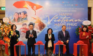 Lễ trao giải Cuộc thi ảnh và video 'Việt Nam hạnh phúc - Happy Vietnam'