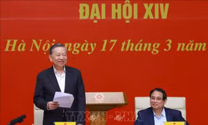 Tổng Bí thư Tô Lâm làm việc với Tiểu ban Kinh tế - Xã hội Đại hội XIV của Đảng