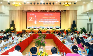 Nghệ An: Hội thảo 50 năm thực hiện Di chúc thiêng liêng của Chủ tịch Hồ Chí Minh