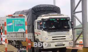BOT Bắc Bình Định thu phí trở lại từ 21h ngày 5/11