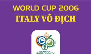 World Cup 2006: Italy vô địch