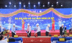 Khởi công dự án Khu đô thị mới Đầm Cà Ná vốn đầu tư gần 4.500 tỷ đồng
