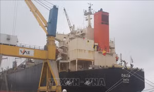 Thanh Hóa khai trương tuyến dịch vụ vận tải container quốc tế
