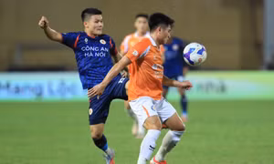 V.League 1-2025/2026: Đội bóng đầu bảng Công an Hà Nội nới rộng khoảng cách