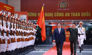 Thủ tướng Phạm Minh Chính: Công an nhân dân phải là chỗ dựa vững chắc của nhân dân