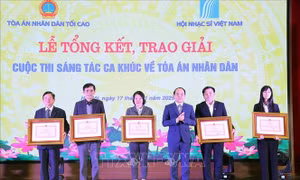Khơi dậy niềm tự hào về vai trò của hệ thống Tòa án nhân dân 