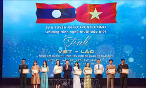 Tổng kết Cuộc thi 'Tìm hiểu lịch sử quan hệ đặc biệt Việt Nam - Lào, Lào - Việt Nam' năm 2022