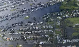 Bão Ian gây ngập lụt nghiêm trọng nhất trong 500 năm tại bang Florida, Mỹ