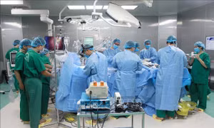 Lần đầu tiên phẫu thuật tim tại Thái Bình