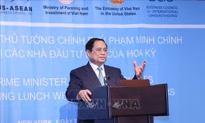 Thủ tướng Phạm Minh Chính tọa đàm với các nhà đầu tư Hoa Kỳ