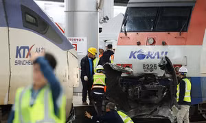 Hàn Quốc: Điều tra vụ tai nạn tàu hỏa tại ga Seoul