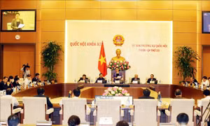 Ngày 8/5, khai mạc Phiên họp thứ 34 của Ủy ban Thường vụ Quốc hội