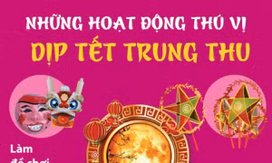 Những hoạt động thú vị vào dịp Tết Trung Thu