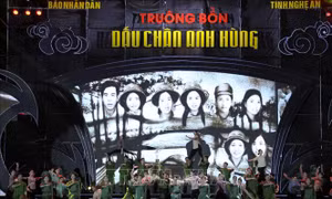 Chương trình nghệ thuật 'Truông Bồn - Dấu chân anh hùng'