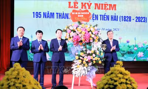 Thái Bình: Đưa huyện Tiền Hải phát triển theo khai thác kinh tế biển