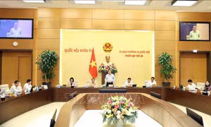 Ngày 14/11, khai mạc Phiên họp thứ 39 của Ủy ban Thường vụ Quốc hội