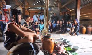 Phục dựng nghi thức, nghi lễ cúng bến nước của đồng bào J’rai 