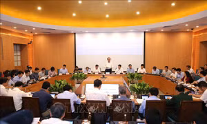 Tổ công tác của Thủ tướng Chính phủ làm việc với lãnh đạo thành phố Hà Nội