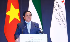 Thủ tướng phát biểu chính sách tại Học viện Ngoại giao Anwar Gargash