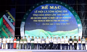 Thúc đẩy, quảng bá thủy sản và các sản phẩm từ cá, tôm sông Đà