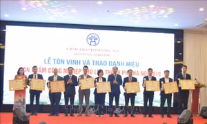 Tôn vinh 30 sản phẩm công nghiệp chủ lực Hà Nội năm 2019