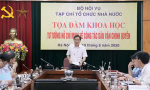 Cán bộ, công chức phải thuyết phục, thu phục và chinh phục được người dân
