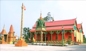 Chùa Phật giáo Nam tông Khmer: Địa chỉ đỏ nuôi giấu chiến sỹ cách mạng