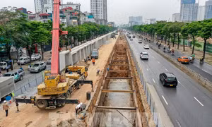 Hà Nội rào chắn, tổ chức giao thông các tuyến đường phục vụ thi công dự án 