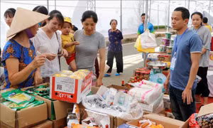 Gần 300 gian hàng tham gia Hội chợ Thương mại Lai Châu năm 2019