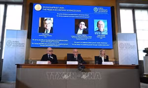 Nobel 2025: Phá hủy mang tính sáng tạo - động lực cho sự tăng trưởng bền vững