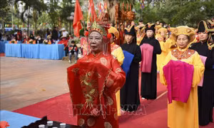 Khai hội Thành Bản Phủ tại Điện Biên