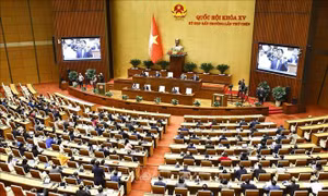 Quốc hội thảo luận về dự án Luật Tổ chức Chính phủ (sửa đổi)