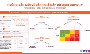 Hướng dẫn mới về đánh giá cấp độ dịch COVID-19 