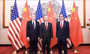 Mỹ-Trung kết thúc vòng đàm phán thương mại tại Washington   