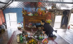 Nét đặc sắc trong lễ cúng tổ tiên ngày Tết của người Mường Hòa Bình