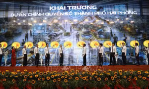Khai trương Dự án chính quyền số thành phố Hải Phòng