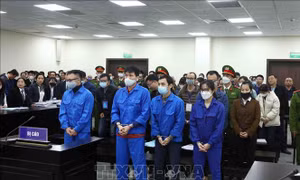 Vắng mặt bị cáo và người liên quan, hoãn phiên xử 'Siêu lừa' 3 ngân hàng
